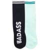 K.Bell Women's K.B Athletic Badass Active Anklet Sock 2 Pack
