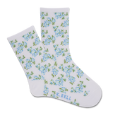 K.Bell Women's Cottage Floral Crew Sock