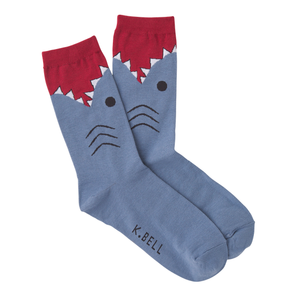 K.Bell Women's Shark Crew Socks