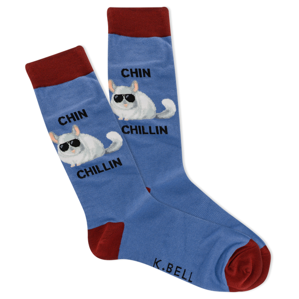 K.Bell Men's Chin Chillin Crew Sock