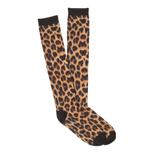 K.Bell Women's Leopard Print Knee High Socks