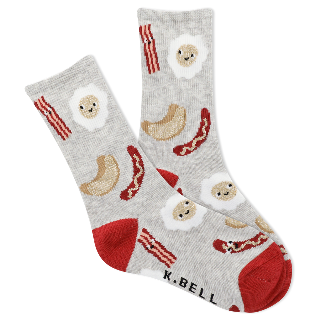 K.Bell Kid's Breakfast Crew Sock