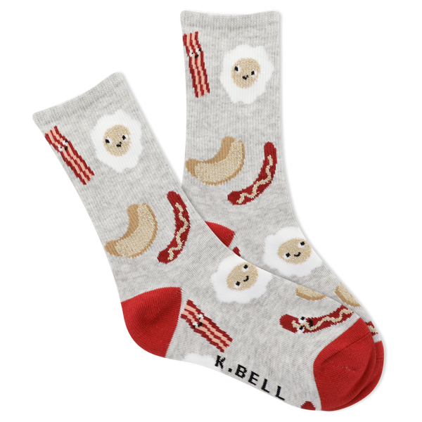 K.Bell Kid's Breakfast Crew Sock